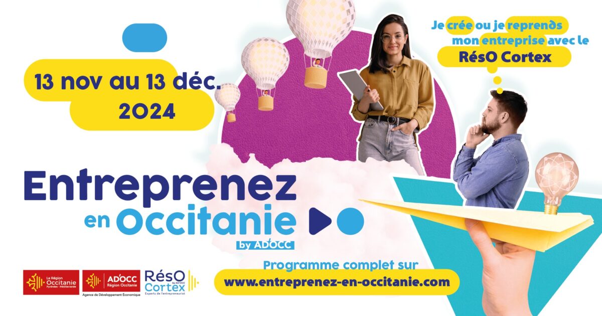 Entreprenez en Occitanie édition 2024