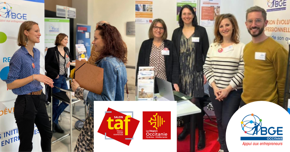 BGE Occitanie aux Salons TAF